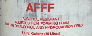 Label AFFF Schaum Foam